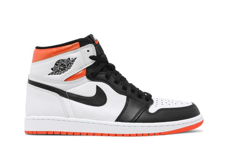 Air Jordan 1 Retro High OG 'Electro Orange' — White/Electro Orange/Black
