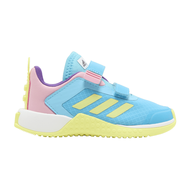 LEGO x adidas Sport Infant 'Bright Cyan' — Bright Cyan/Semi Frozen Yellow/Light Pink