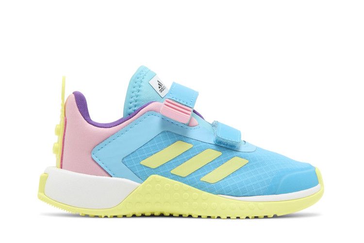 LEGO x adidas Sport Infant 'Bright Cyan' — Bright Cyan/Semi Frozen Yellow/Light Pink