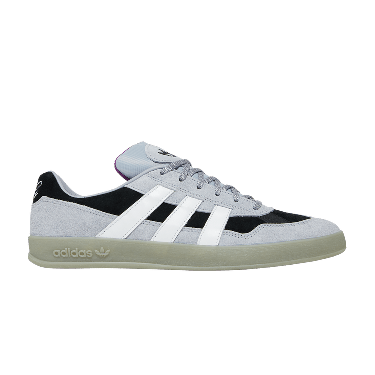 Mark Gonzales x adidas Aloha Super 'Brainwash Victim' — Halo Silver/Cloud White/Core Black