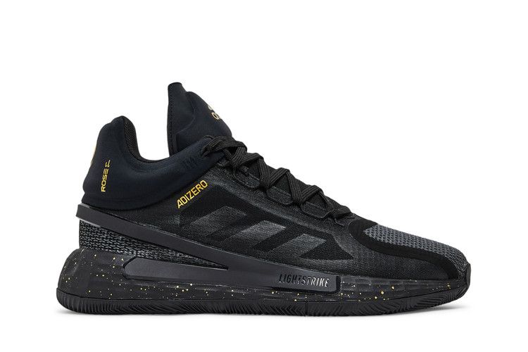 Adidas D Rose 11 'Black Gold Metallic' — Core Black/Gold Metallic/Grey Six