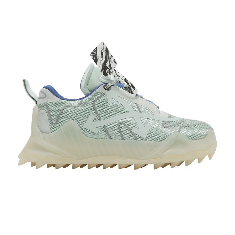 Off-White ODSY-1000 'Transparent Sole - Mint Silver' — Mint/Silver