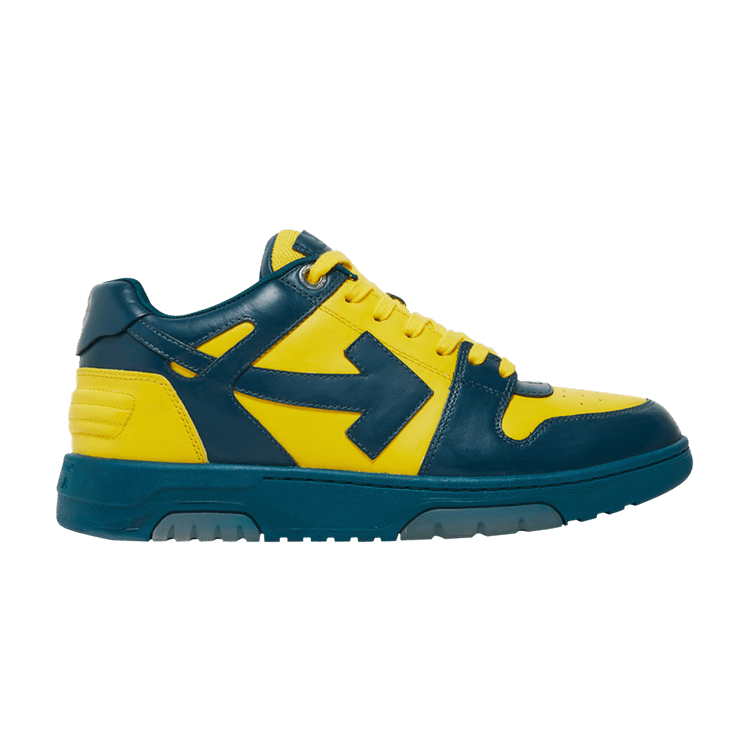 Off-White Out of Office Low 'Blue Yellow' — Blue/Yellow