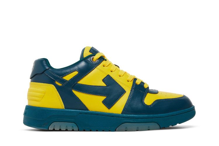 Off-White Out of Office Low 'Blue Yellow' — Blue/Yellow
