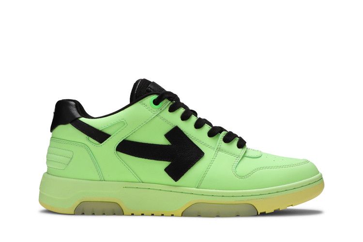 Off-White Out of Office Low 'Fluo Green' — Fluo Green/Black