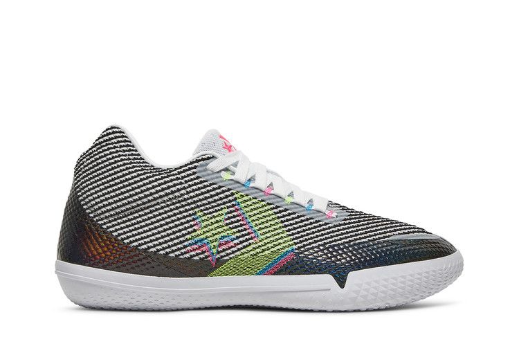 Converse All Star BB Evo 'Iridescent' — White/Black/Volt