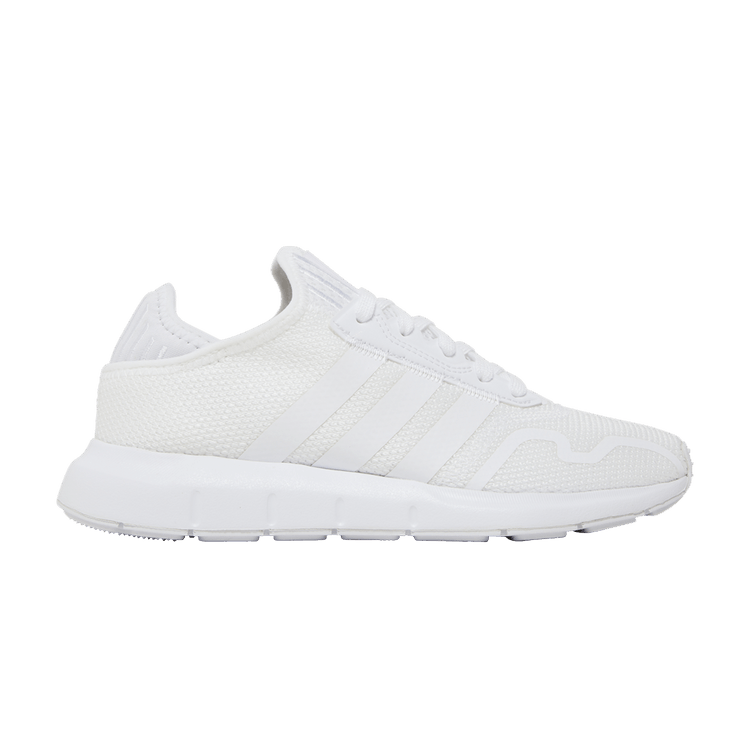 Adidas Swift Run X J 'Triple White' — Cloud White/Cloud White/Cloud White