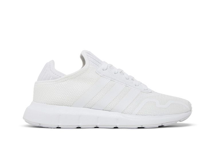 Adidas Swift Run X J 'Triple White' — Cloud White/Cloud White/Cloud White