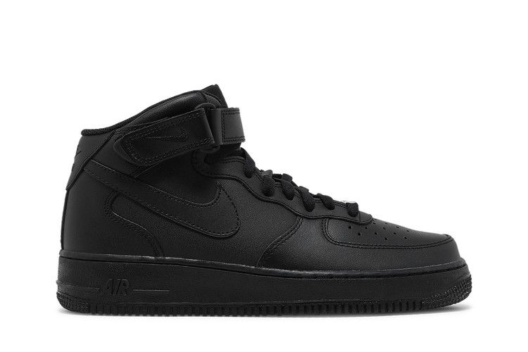Nike Air Force 1 Mid '07 'Triple Black' — Black/Black/Black (2)