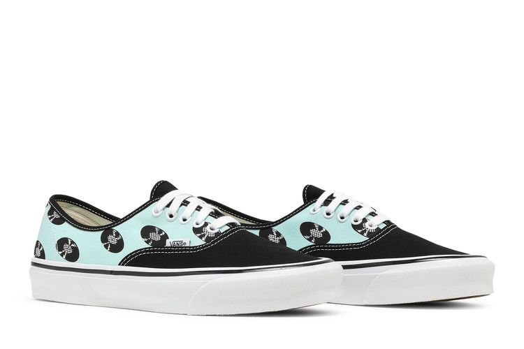 Wacko Maria x Vans Authentic LX 'Records - Baby Blue' — Black/Baby Blue/White