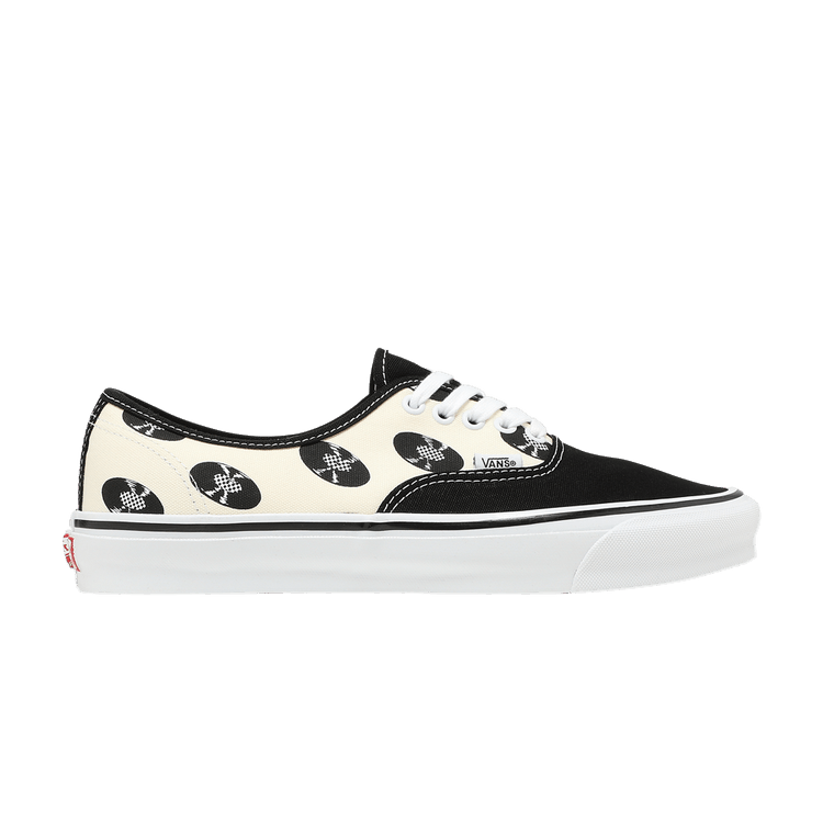 Wacko Maria x Vans Authentic LX 'Records - Cream' — Black/Cream/White