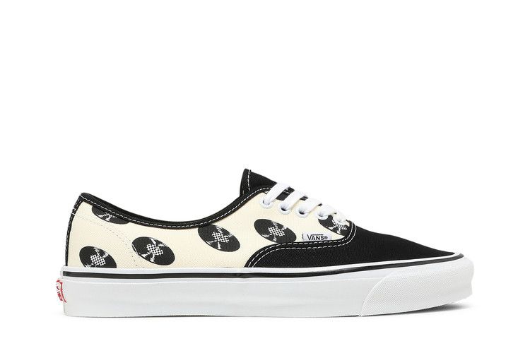 Wacko Maria x Vans Authentic LX 'Records - Cream' — Black/Cream/White