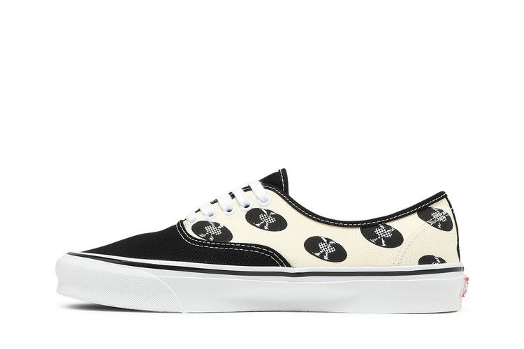 Wacko Maria x Vans Authentic LX 'Records - Cream' — Black/Cream/White