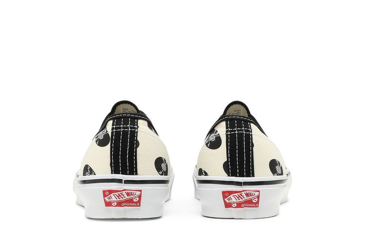 Wacko Maria x Vans Authentic LX 'Records - Cream' — Black/Cream/White