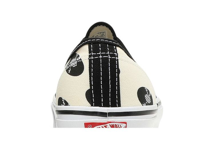 Wacko Maria x Vans Authentic LX 'Records - Cream' — Black/Cream/White