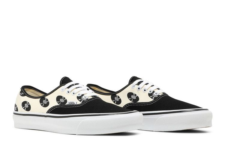 Wacko Maria x Vans Authentic LX 'Records - Cream' — Black/Cream/White