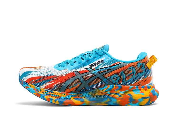 Asics Noosa Tri 13 'Color Injection Pack - Digital Aqua Marigold Orange' — Digital Aqua/Marigold Orange