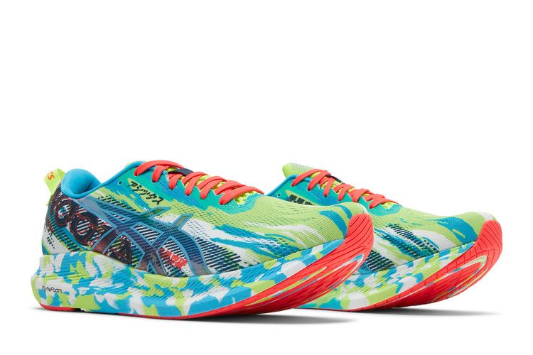 ASICS Noosa Tri 13 'Color Injection Pack - Hazard Green Digital Aqua' — Hazard Green/Digital Aqua