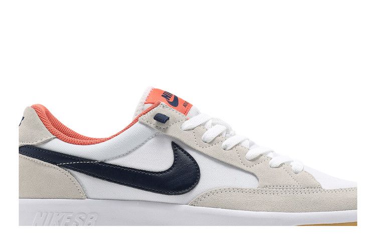 Nike Adversary Premium SB 'Turf Orange Gum Light Brown' — White/Turf Orange/Gum Light Brown/Midnight Navy