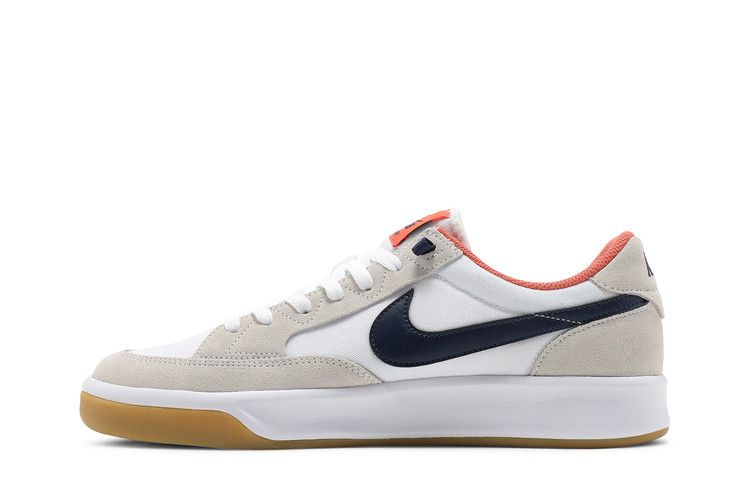 Nike Adversary Premium SB 'Turf Orange Gum Light Brown' — White/Turf Orange/Gum Light Brown/Midnight Navy
