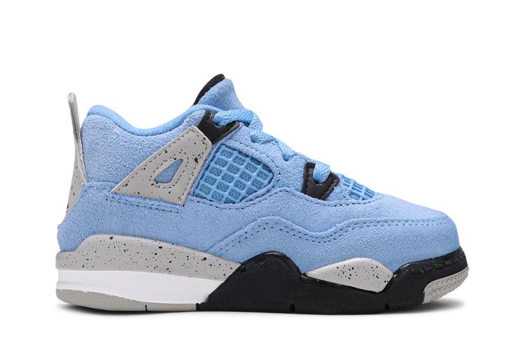 Air Jordan 4 Retro TD 'University Blue' — University Blue/Tech Grey/White/Black