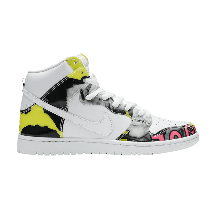 Nike Dunk High Premium SB QS 'De La Soul' Special Box — White/Firefly