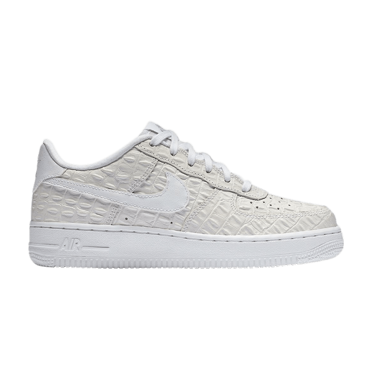 Nike Air Force 1 LV8 GS 'White' — White/White-White