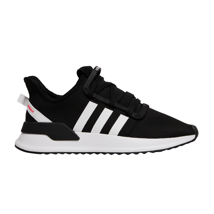 Adidas U_Path Run J 'Black White' — Core Black/Cloud White/Shock Red