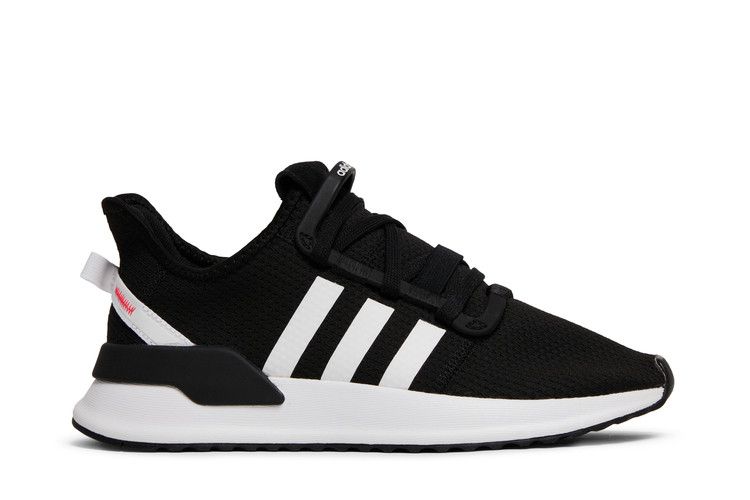 Adidas U_Path Run J 'Black White' — Core Black/Cloud White/Shock Red