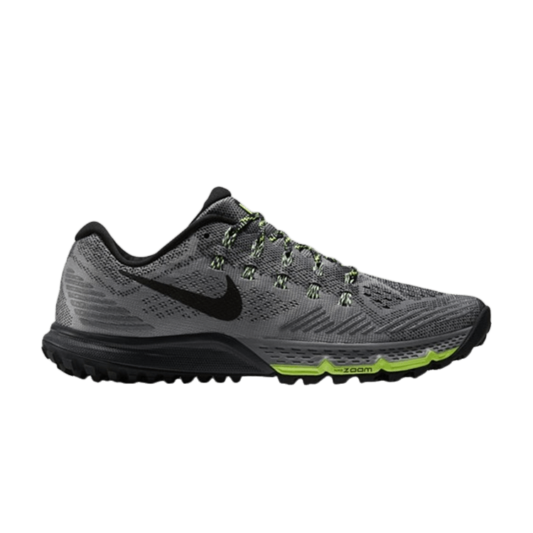 Nike Wmns Air Zoom Terra Kiger 3 'Cool Grey' — Cool Grey/Black-Anthracite-Ghost Green