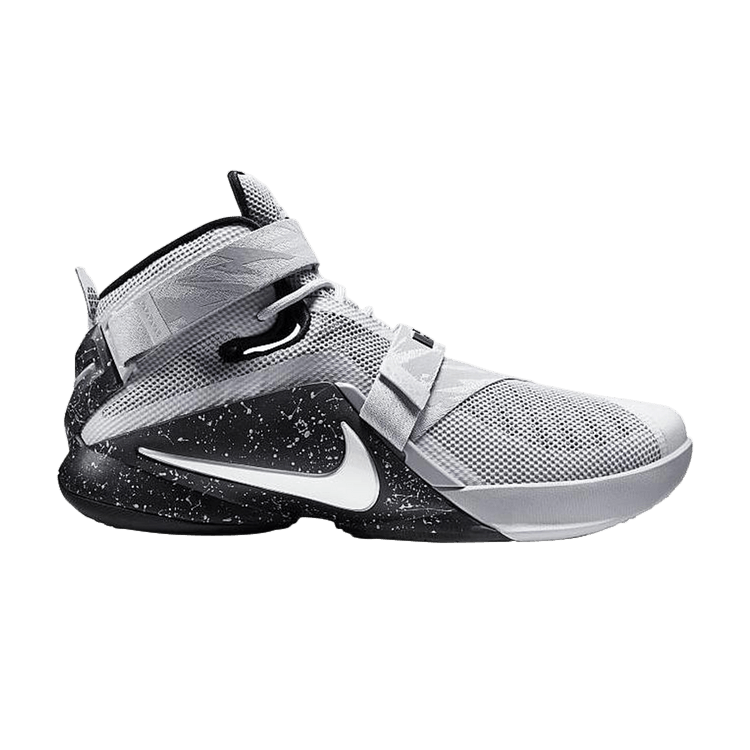 Nike LeBron Soldier 9 Premium — Grey/Black