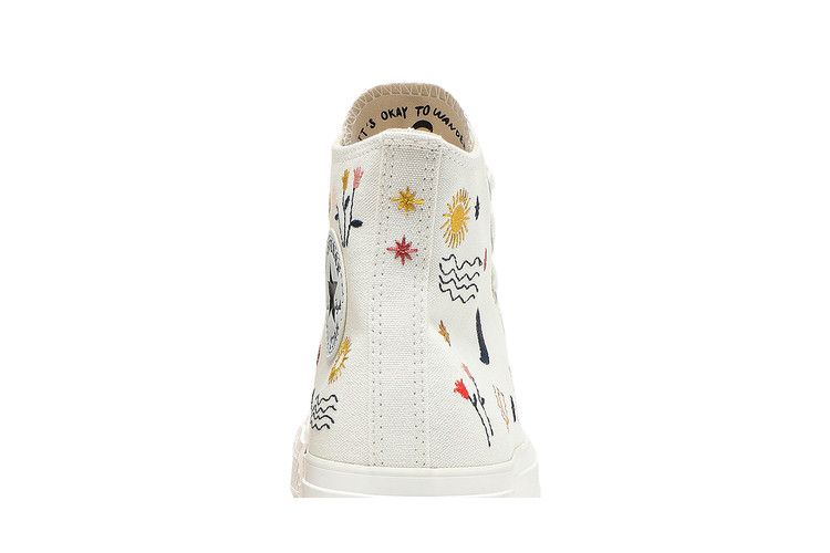 Converse Wmns Chuck Taylor All Star Platform High 'It's Okay To Wander - Egret' — Egret/Vintage White/Black