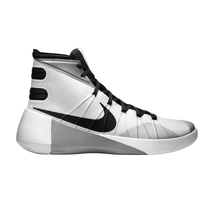 Nike Hyperdunk 2015 'White Black Wolf Grey' — White/Black-Wolf Grey