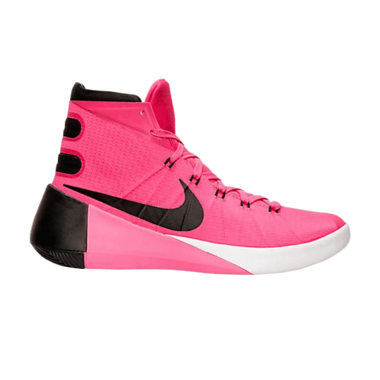 Nike Hyperdunk 2015 'Think Pink' — Vivid Pink/Black-Pink Pow-White