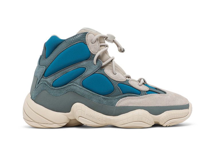adidas Yeezy 500 High 'Frosted Blue' — Frosted Blue/Frosted Blue/Frosted Blue