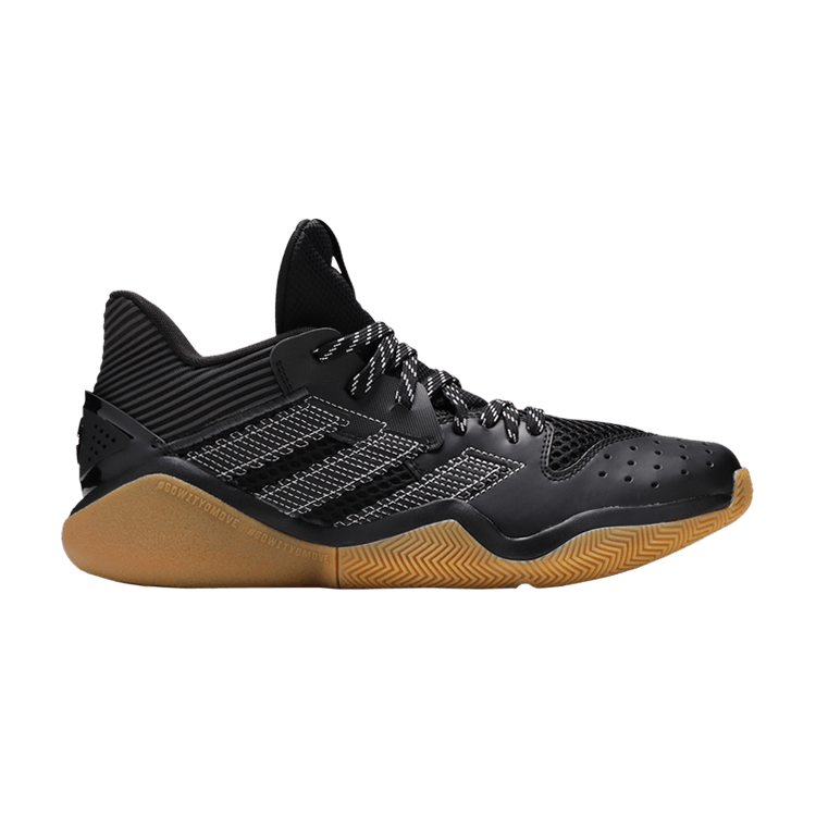 Adidas Harden Stepback 'Black Gum' — Core Black/Silver Metallic/Grey Six