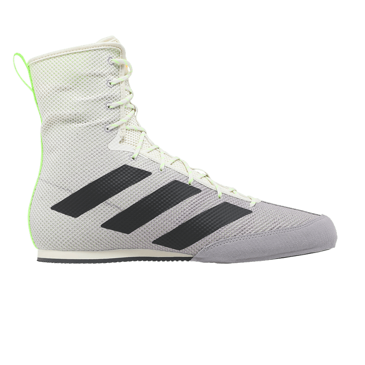 Adidas Box Hog 3 'Chalk White Grey' — Chalk White/Grey Six/Signal Green