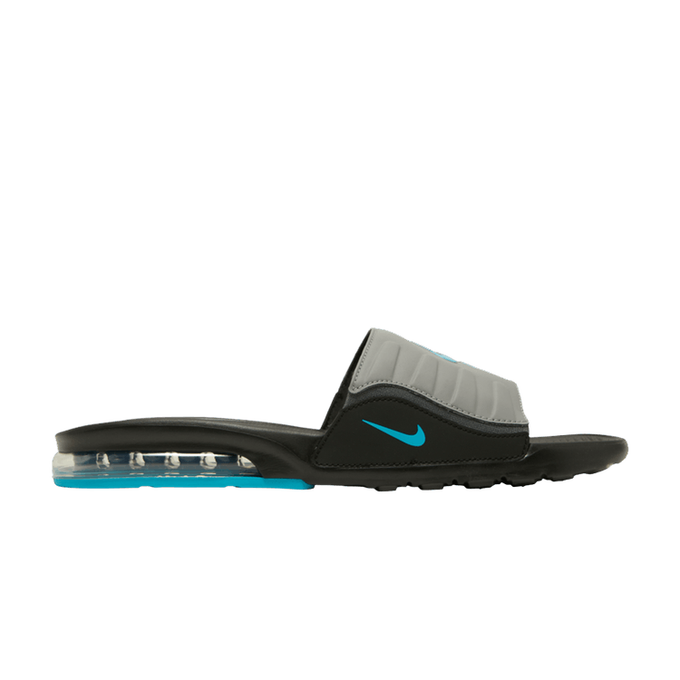 Nike Air Max Camden Slide 'Black Chlorine Blue' — Black/Chlorine Blue/Iron Grey