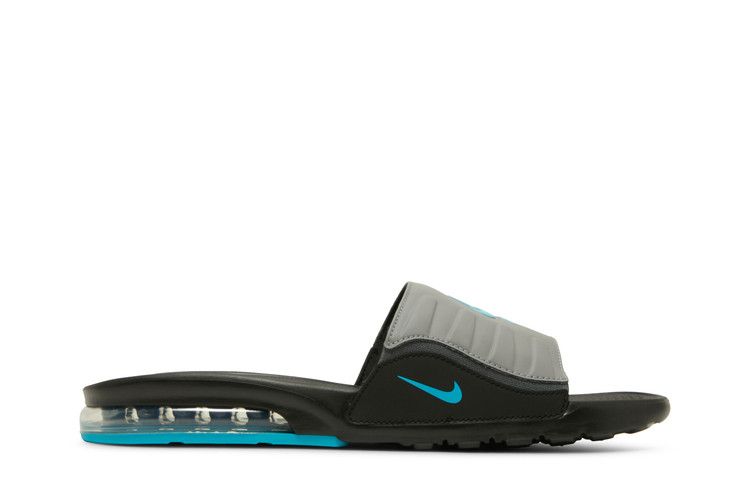 Nike Air Max Camden Slide 'Black Chlorine Blue' — Black/Chlorine Blue/Iron Grey