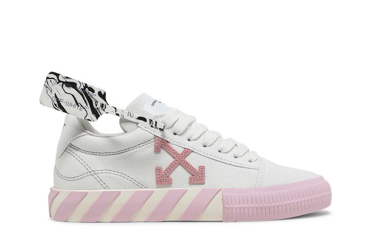 Off-White Wmns Vulc Sneaker 'White Pink' 2021 — White/Pink