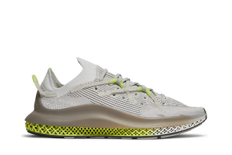 adidas 4D Fusio 'Grey Solar Yellow' — Grey One/Grey Six/Solar Yellow