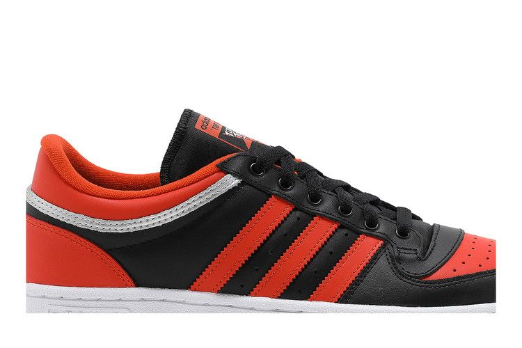 Adidas Top Ten RB Low 'Black Team Orange' — Core Black/Team Orange/Cloud White