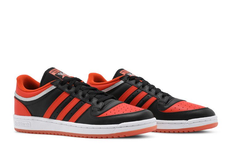 Adidas Top Ten RB Low 'Black Team Orange' — Core Black/Team Orange/Cloud White