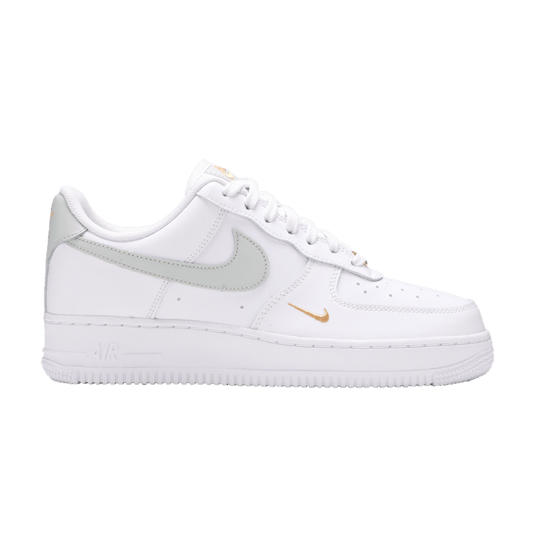 Nike Wmns Air Force 1 'White Light Silver' — White/White/Light Silver/Light Silver