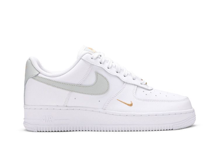 Nike Wmns Air Force 1 'White Light Silver' — White/White/Light Silver/Light Silver (2)