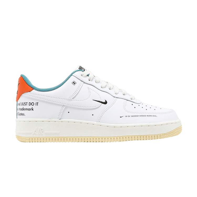 Nike Air Force 1 '07 LE 'Starfish' — White/White/Sail/Starfish