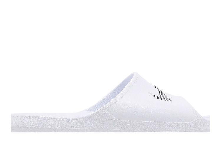Nike Victori One Slide 'Polka Swoosh - White' — White/Black/White