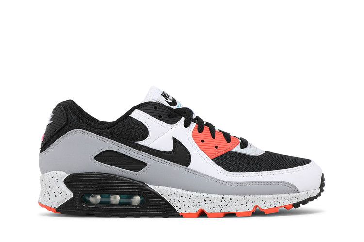 Nike Air Max 90 'Black Turf Orange' — White/Turf Orange/Aquamarine/Black (2)