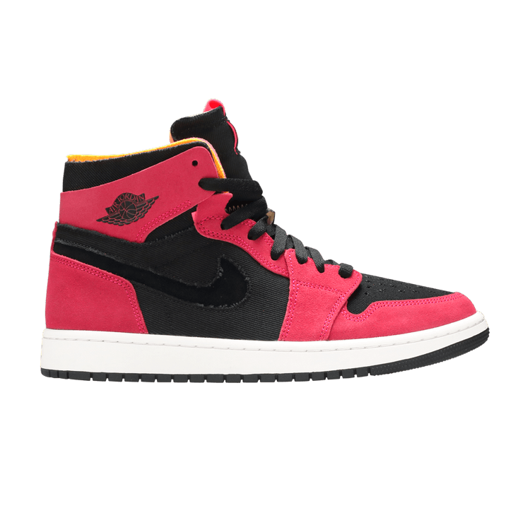 Air Jordan 1 High Zoom Comfort 'Fireberry' — Fireberry/Hyper Pink/White/Black