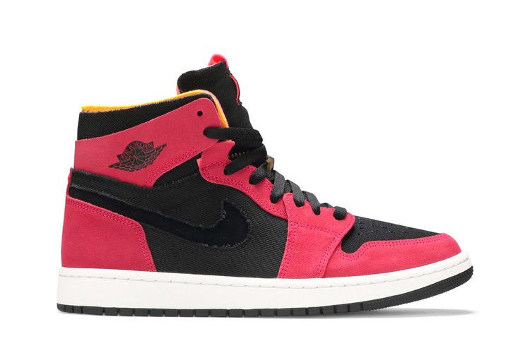Air Jordan 1 High Zoom Comfort 'Fireberry' — Fireberry/Hyper Pink/White/Black